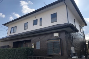 福岡県春日市惣利のG様邸で外壁塗装工事・屋根塗装工事・付帯塗装工事を行いました。