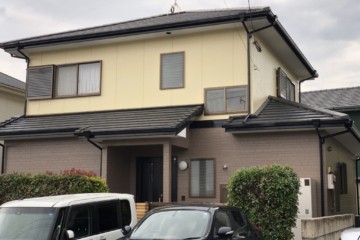 福岡県大野城市畑ヶ坂のY様邸で外壁塗装工事・付帯塗装工事・シーリング工事・ポリカ張り替え工事を行いました。