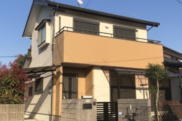 福岡県春日市白水ヶ丘で外壁塗装工事・シーリング工事を行いました。