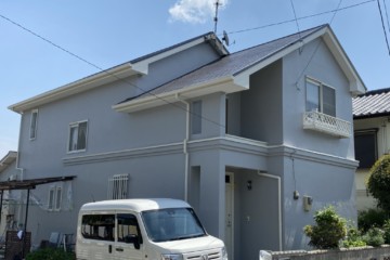 福岡県鳥栖市で外壁塗装工事・屋根塗装工事を行いました。