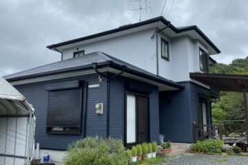 福岡県那珂川市で外壁塗装工事・屋根塗装工事を行いました。