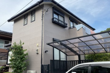 福岡県春日市大谷で外壁塗装工事・ベランダ防水工事を行いました。