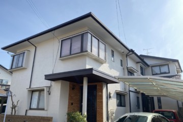 福岡県福岡市南区で外壁塗装工事・屋根塗装工事を行いました。