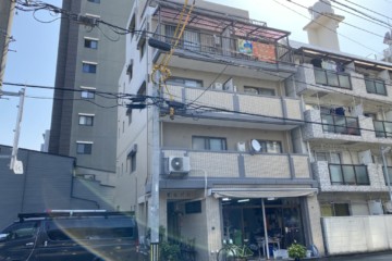 福岡県福岡市博多区でビル外壁塗装工事・防水工事を行いました。