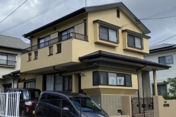 福岡県春日市で外壁塗装工事・屋根塗装工事を行いました。