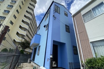 福岡県福岡市博多区で外壁塗装工事・屋根塗装工事・バルコニー防水工事を行いました。