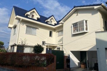 福岡県大野城市つつじヶ丘で外壁塗装工事・屋根塗装工事を行いました。