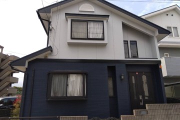 福岡県春日市で外壁塗装工事・屋根塗装工事・倉庫解体工事を行いました。