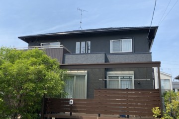 福岡県糟屋郡新宮町で外壁塗装工事・屋根塗装工事を行いました。