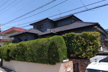 福岡県春日市で外壁塗装工事・屋根塗装工事を行ました。