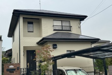 福岡県太宰府市で外壁塗装工事・屋根塗装工事を行いました。