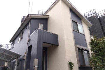 福岡県春日市上白水で外壁塗装工事・屋根塗装工事・バルコニー防水工事を行いました。