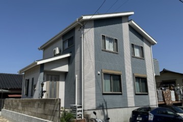 福岡県春日市岡本で外壁塗装工事・屋根塗装工事を行っています。