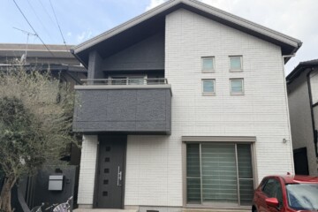 福岡県大野城市で外壁塗装工事を行いました。