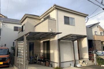 福岡県春日市で外壁塗装工事・屋根塗装工事・ベランダ防水工事を行っています。