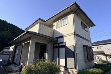 福岡県糸島市で外壁塗装工事を行っています。