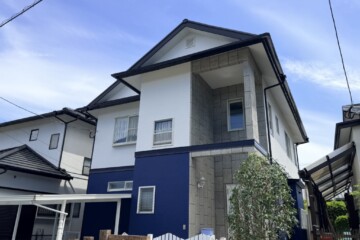 福岡県春日市で外壁塗装工事・屋根塗装工事・板金工事を行いました。