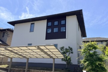 福岡県筑紫野市で外壁塗装工事・屋根塗装工事を行いました。