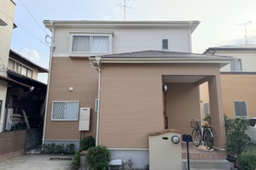 福岡県春日市で外壁塗装工事・屋根塗装工事を行いました。