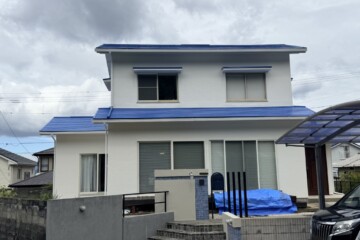 福岡県春日市で外壁塗装工事・屋根塗装工事を行いました。