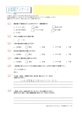 福岡県那珂川市にお住いの方からお客様の声をいただきました。